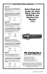 Orion 7330 Instruction Manual