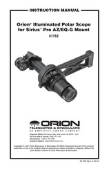 Orion 7152 Instruction Manual