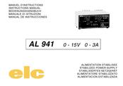 Elc AL 941 Instruction Manual