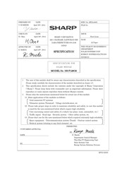 Sharp NS-F128G6 Manual