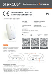 krispol STARCUS CONNECTOR Instruction Manual