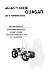 GOLDONI QUASAR Milenio Q-85 Operation And Maintenance