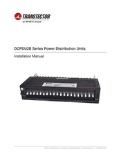 Infinite Transtector DCPDU2B Series Installation Manual