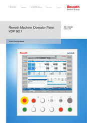 Bosch Rexroth VDP 92.1 Manual