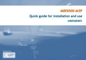 Marine Instruments MIR5000-M3P Quick Manual For Installation And Use