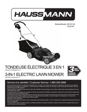 Haussmann ALM140 Operator's Manual