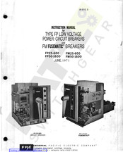 FEDERAL PACIFIC FUSEMATIC FM25-600 Instruction Manual