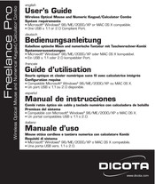 Dicota Freelance Pro User Manual
