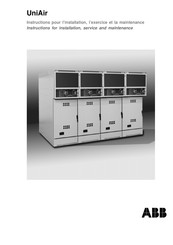 ABB UniAir Instruction For Installation, Service And Maintenance
