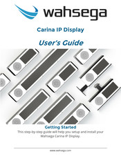 Wahsega Carina User Manual
