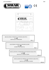 Comar Condensatori QR4 Series Instruction Manual