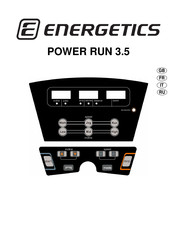 Energetics POWER RUN 3.5 Quick Start Manual