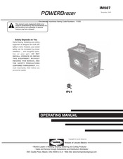 Harris POWERBrazer Operating Manual