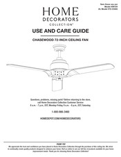 Home Decorators Collection CHASEWOOD 59724 Use And Care Manual