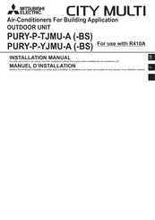 Mitsubishi Electric PURY-P216TSJMU-A Installation Manual