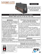 mFi Mason-Lite LMFP-120 Instructions Manual