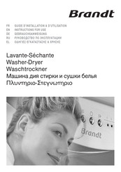 Brandt WTD 1276 Instructions For Use Manual