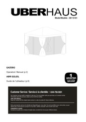 Uberhaus 38115181 Operator's Manual