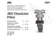 GF JRG CleanLine 1371.032 Operating And Maintenance Instructions Manual