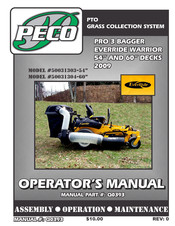 Peco 50031303-54 Operator's Manual