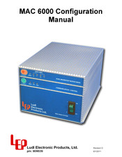 Ludl Electronic Products MAC 6000 Configuration Manual