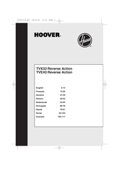 Hoover TVX33 Manual