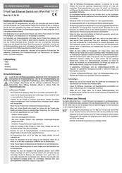 Conrad 51 92 94 Operating Instructions Manual