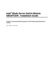 Intel SBCEFCSW Installation Manual