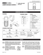 U-Line H-8816 Manual