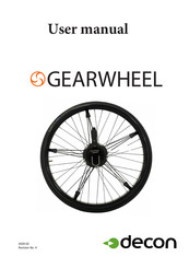 decon Gearwheel GW1052 User Manual