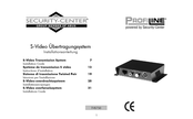 Security-Center Profiline S-Video TV8750 Installation Manual