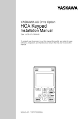 YASKAWA JVOP-KPLCB04AxB Installation Manual