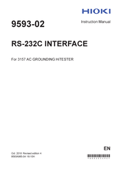 Hioki 9593-02 Manual