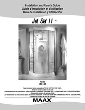 Maax Jet Set II N3785 Installation And User Manual