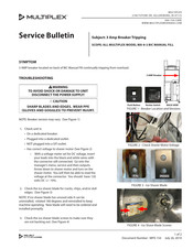 Welbilt MULTIPLEX BIC MA-8-2 Service Bulletin