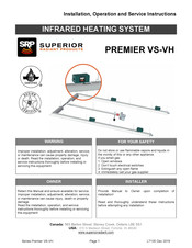 Superior Radiant Premier VS-VH04 Installation, Operation And Service Instructions