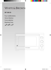 White&Brown MF 600 B Manual