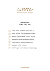 AUROOM Aura 9 kW Installation And Instruction Manual