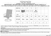 Sunvilla 2pk Assembly / Care & Use Instructions