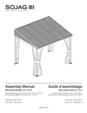 Sojag 999-6158779 Owner's Manual
