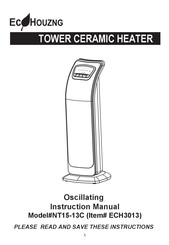 ECOHOUZING ECH3013 Instruction Manual