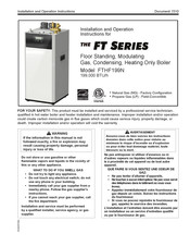 Intertek FTHF199N Installation And Operation Instructions Manual