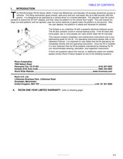 Ricon Eclipse F8100 Series Quick Start Manual