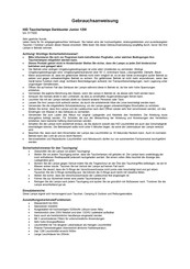 IVT-Hirschau Darkbuster Junior 12W Instructions For Use Manual