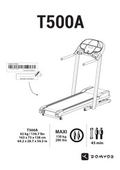 Domyos T500A Manual