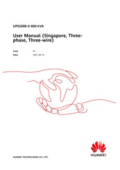 Huawei UPS5000-S-600 User Manual