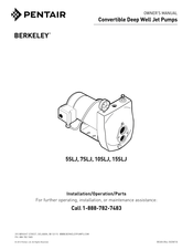Pentair Berkeley 5SLJ Owner's Manual