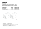 Siemens C79000-M7364-C193-03 Installation Instructions Manual