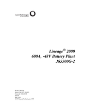 Lucent Technologies Lineage 2000 Product Manual