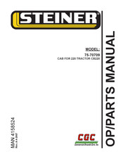 Steiner 75-70709 Parts Manual